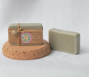 Green clay and Lemongrass Soap